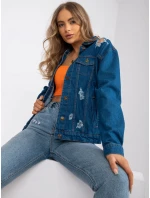 Dámska bunda RO KR CKT 4006 16x modrá