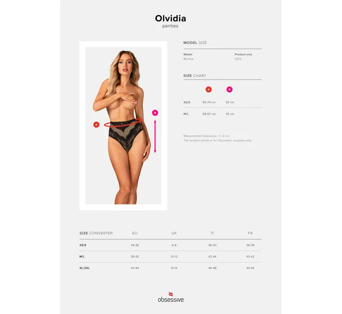 Smyslné kalhotky model 18201519 panties - Obsessive