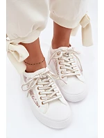 Dámske šnurovacie tenisky LCW-26-44-4480 white . Lee Cooper Dámske šnurovacie tenisky LCW-26-44-4480 white . Lee Cooper