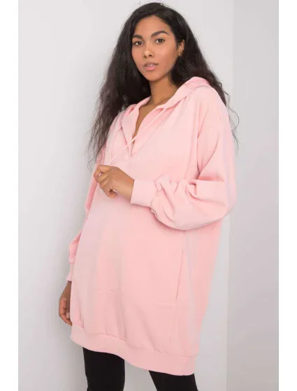 Dámska mikina Model EM-BL-ES-21-528.12X Pink - Ex Moda