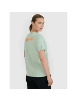 Dámské tričko oversize s potiskem model 21433377 - 4F