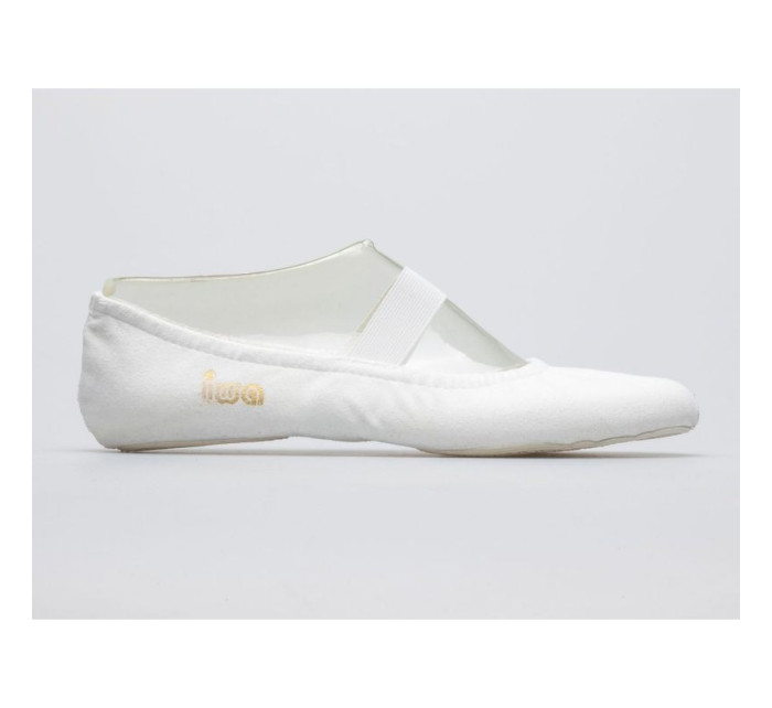 Gymnastická baletná obuv IWA W IWA300 biela