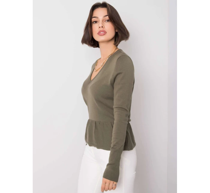 Blúzka 259 BZ 22513.73 khaki