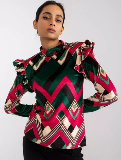 Halenka DHJ BZ  tmavě zelená model 17338916 - FPrice