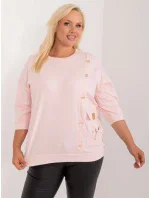 Blúzka RV BZ 9540.23X svetlo ružová