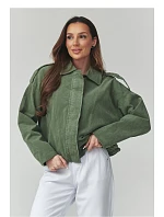 teplá šnúrová bunda model 225691 Makadamia