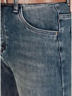 Dámské džínové kalhoty s širokými nohavicemi modré Dstreet model 21992649 - FashionStreet