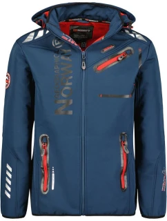 Geografické Nórsko Softshell ROYAUTE DB NAVY RED MEN 068 (WY2001H/GN/Navy/Red)