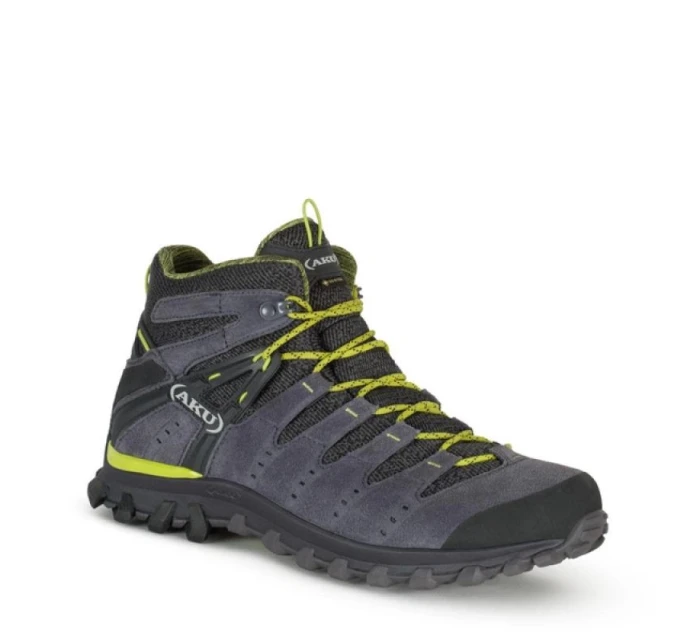 Aku Alterra Gore-tex pánska treková obuv lightweight grey green
