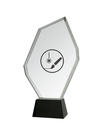 Gravírovaná sklenená trofej s puzdrom + náplň farby Gravírovaná sklenená trofej s puzdrom + náplň farby