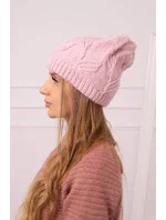 Majka dámska čiapka K376 powder pink Majka dámska čiapka K376 powder pink