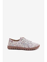 polobotky z přírodního semiše Multicolor model 22147696 - Boto