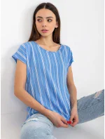 Dámska blúzka D73771R10978Q modrá - FPrice