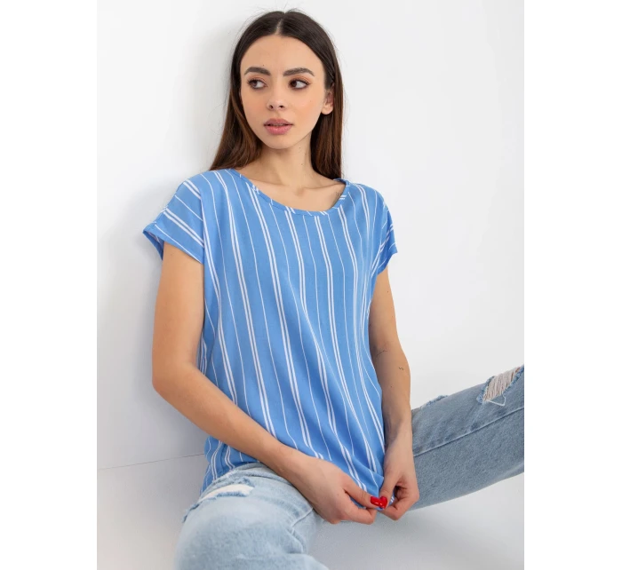 Dámska blúzka D73771R10978Q modrá - FPrice