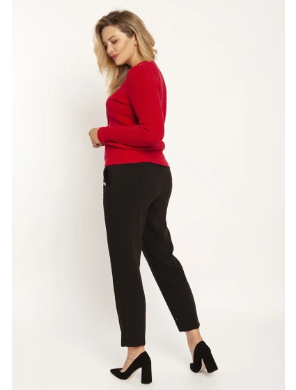 Dámský svetr s dlouhým rukávem Red model 18055830 - MKM design