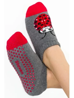 DETSKÉ FROTÉ S ABS 134 MELANGE SIVÁ 29-31