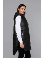 Čierna vesta s geometrickou spodnou časťou (B0122-1) Čierna vesta s geometrickou spodnou časťou (B0122-1)