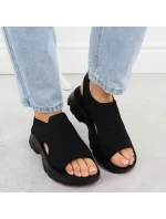 Dámské černé sandály model 21904827 - Potocki