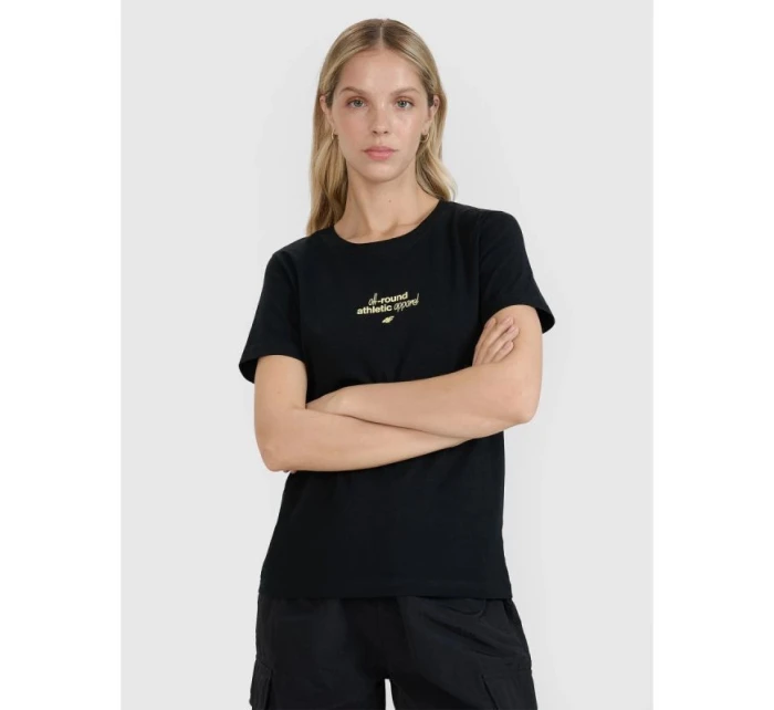 Dámske tričko s potlačou 4F 4FRSS25TTSHF2786-20S