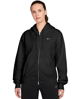 Dámska mikina Nike Studio Fleece Medium Weight, čierna, IM8504 001