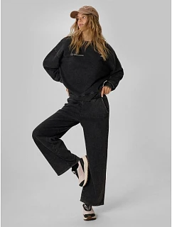 Široké dámské tepláky model 22369568 - 4F