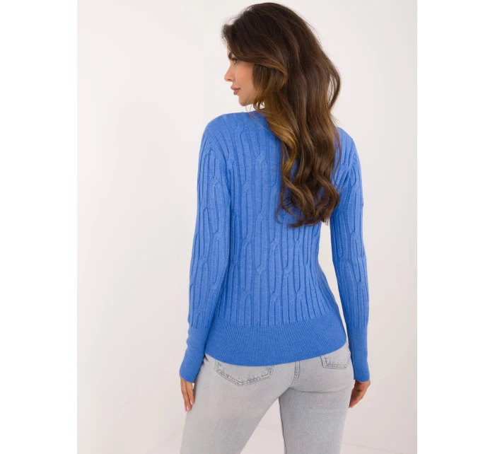 Sweter AT SW  niebieski model 20493464 - FPrice