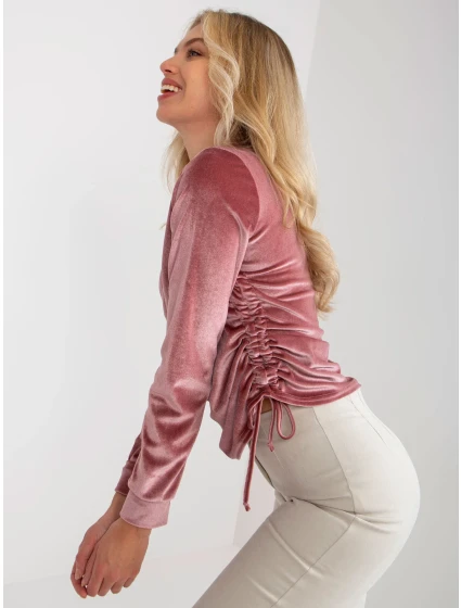 Blúzka LK BZ 509033.36P tmavo ružová