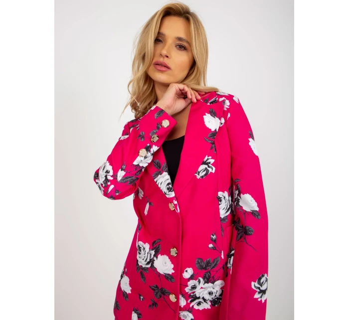 Dámske sako LK MA 508918.18P fuchsiová - FPrice Dámske sako LK MA 508918.18P fuchsiová - FPrice