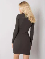 Šaty RV SK model 17462092 tmavá khaki - FPrice Šaty RV SK model 17462092 tmavá khaki - FPrice