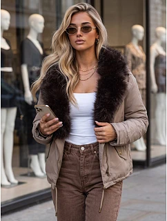 Dámska zimná bunda s odnímateľným golierom Fango FashionStreet TY5913