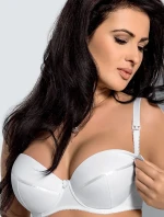 Dámska dojčiace podprsenka MK-01 Ana white - Gorsenia