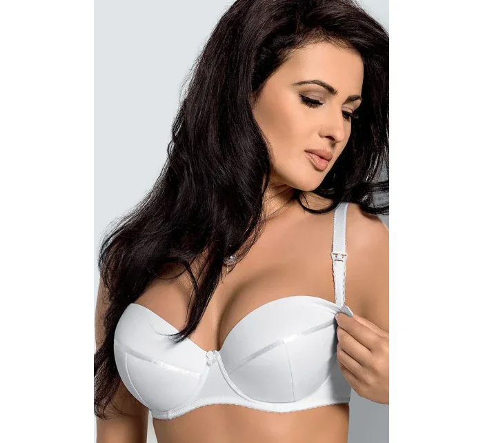 Dámska dojčiace podprsenka MK-01 Ana white - Gorsenia