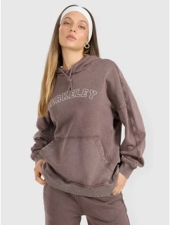 Dámska mikina 4F 4FRAW25TSWSF2513-81S bez prúžkov s kapucňou