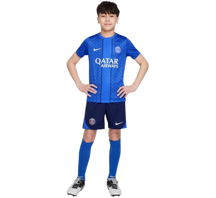 PSG Academy Pro Home dětské tričko modré model 22054329 - NIKE PSG Academy Pro Home dětské tričko modré model 22054329 - NIKE