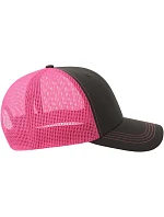Atlantis Headwear Sonic-S 6-panelová truckerová čiapka 33.0259 tmavošedá/fuchsiová fluo Atlantis Headwear Sonic-S 6-panelová truckerová čiapka 33.0259 tmavošedá/fuchsiová fluo