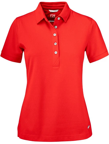 Cutter & Buck Advantage Polo Women Dámske piké polo 68.4419 červené Cutter & Buck Advantage Polo Women Dámske piké polo 68.4419 červené