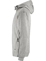 Craft Corporate ADV Unify Hoodie Jacket M Pánska bunda s kapucňou 81.9132 šedá melírovaná