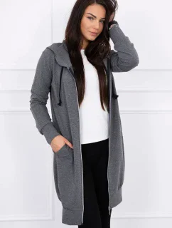 Mikina s kapucňou graphite melange