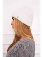 Tenká čepice Oliwia model 18750361 ecru - K-Fashion