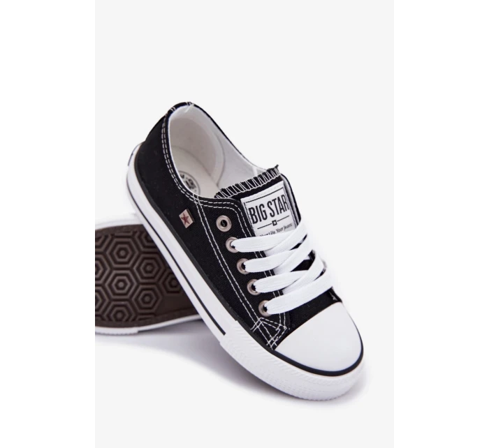 Trampki Dziecięce Big Star FF374206 Czarne Trampki Dziecięce Big Star FF374206 Czarne