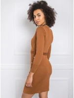 Šaty EM SK model 16327204 světle hnědá - FPrice