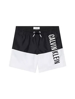 Chlapčenské plavky Tkané nohavičky MEDIUM-COL BLOCK KV0KV00038BEH - Calvin Klein