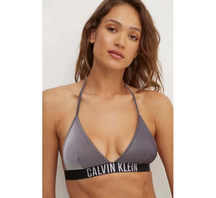Dámská plavková podprsenka model 20182806 BEH černá - Calvin Klein Dámská plavková podprsenka model 20182806 BEH černá - Calvin Klein