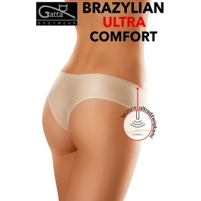Dámske brazilky 1592s ultra comfort beige - GATTA