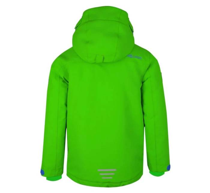 Kids Snow Jacket Pro zimní zelená zateplená bunda model 21784063 - Trollkids