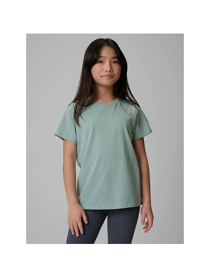 Dievčenské jednofarebné tričko 4F 4FJRSS26TTSHF3554-12S deti