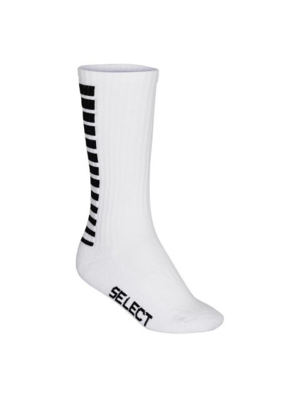 Vybrať biele pruhované ponožky T26-13540