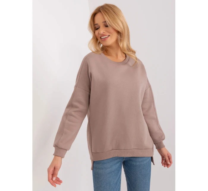 Bluza RV BL model 19394500 ciemny bezowy - FPrice Bluza RV BL model 19394500 ciemny bezowy - FPrice