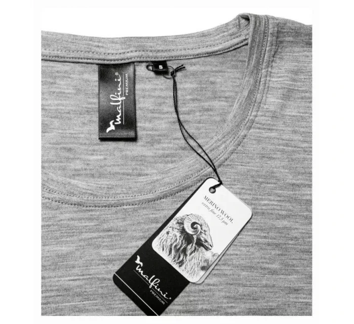 Dámské tričko s dlouhým rukávem Premium Merino Rise model 19499256 Černá - Malfini