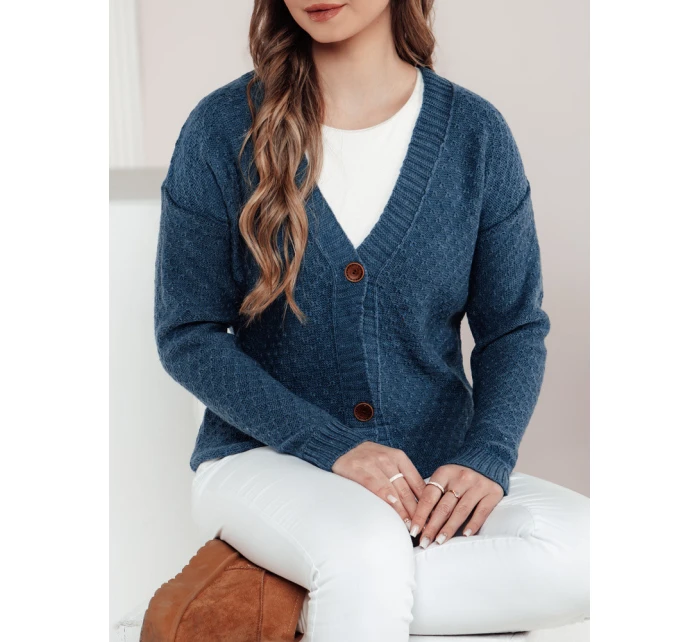 Dámsky sveter CHICLINE modrý FashionStreet MY2400